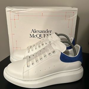 Blue Men’s size 10 Alexander McQueen. Worn once and basically brand new.